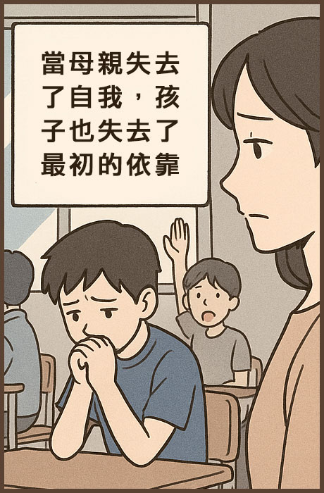 當母親失去了自我,孩子也失去了最初的依靠