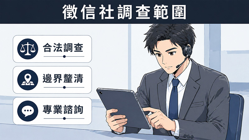 徵信社可以查什麼？不能查什麼？