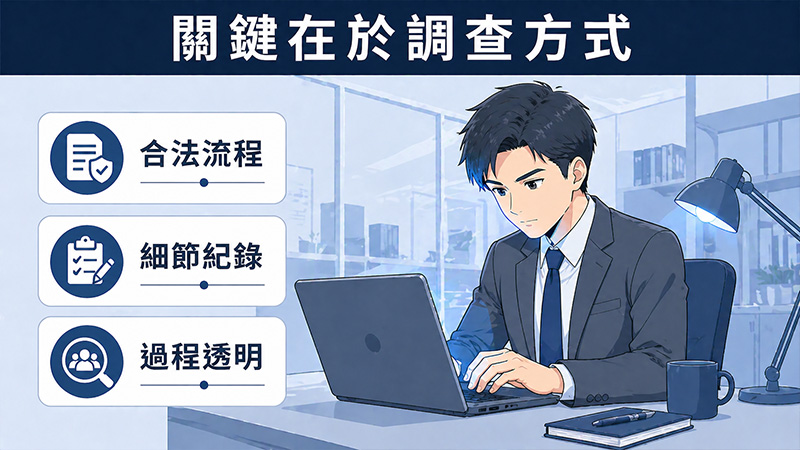 關鍵不是查什麼，而是「怎麼查」