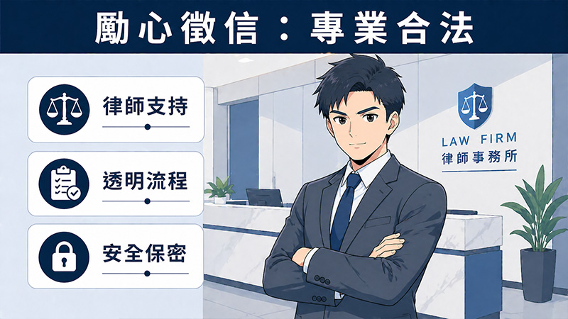 為什麼選擇勵心徵信？