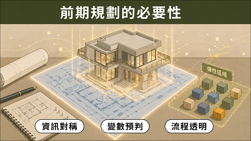 前期規劃的必要性