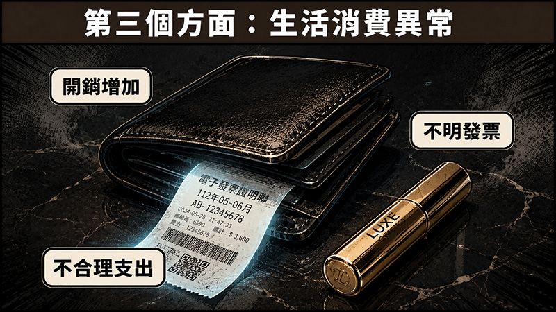第三個方面：生活消費
