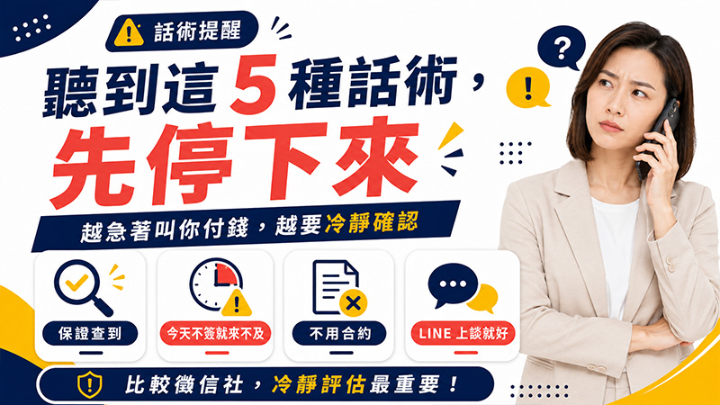 聽到這 5 種話術,先停下來