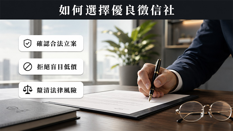 如何選擇優良徵信社