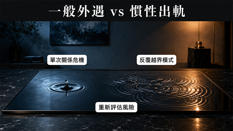 慣性出軌的男人有哪些特徵?5 個反覆越界警訊與婚前觀察重點