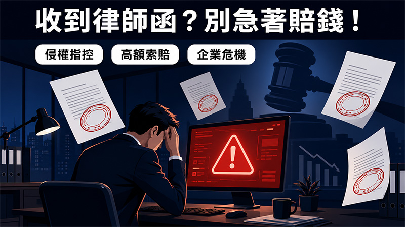 被版權蟑螂盯上了?別急著賠錢!徵信社教你破解方法