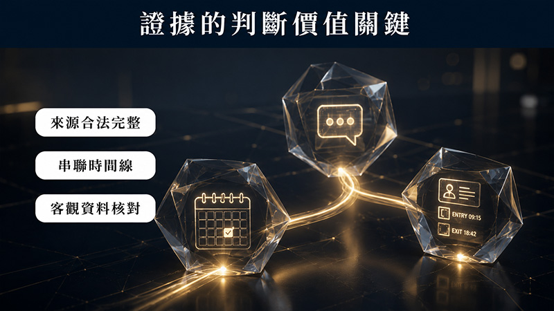 哪些外遇證據較有判斷價值?