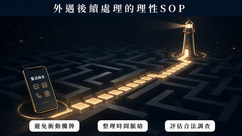 侵害配偶權的重點,不只是證明配偶有外遇