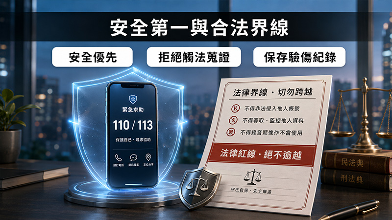 家暴蒐證前要準備哪些資料?