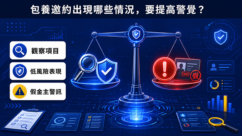 包養邀約出現哪些情況,要提高警覺?