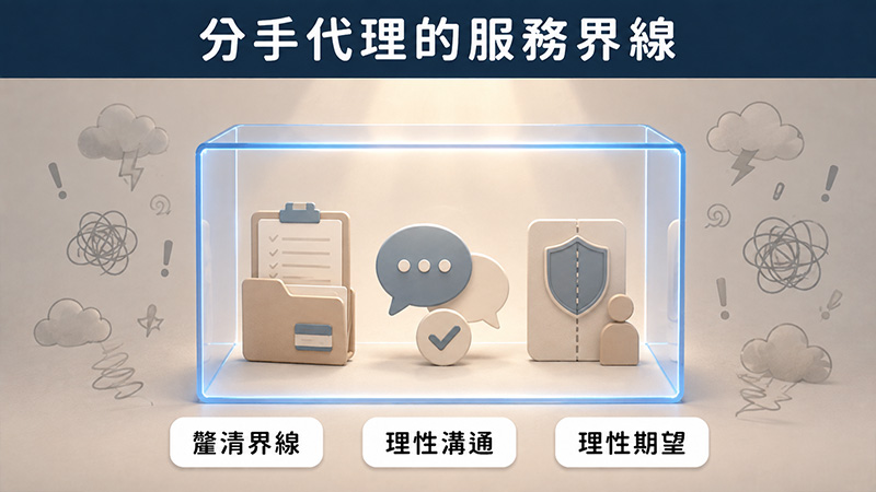 分手代理能協助到哪裡?4 個方向與服務界線